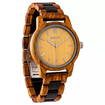 Men's Handmade Ambila Wooden Watch • $69