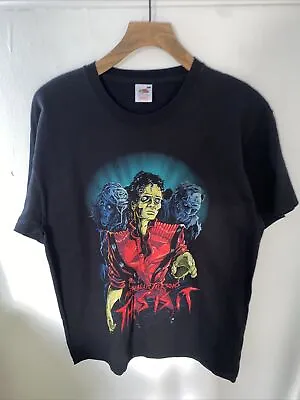 Michael Jackson Thriller Zombie T Shirt Medium MJ Tee “This Is It” Tour 2009 • £12.49