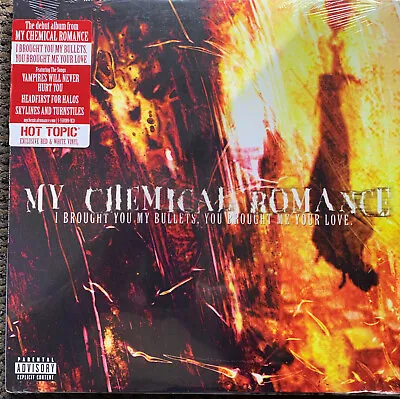 My Chemical Romance I Brought You My Bullets Exclusive Red & White Vinyl SEALED • $50