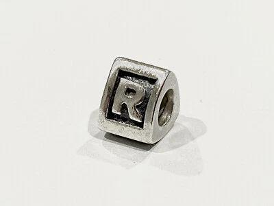 $29 • Buy Pandora Charm Alphabet Initial Letter R 790323 Retired