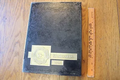 1965 Missouri Valley College Yearbook The Sabiduria Marshall Missouri Vintage  • $49