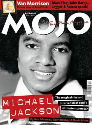 MOJO Magazine #97 2001 MICHAEL JACKSON BLACK FLAG VAN MORRISON CREAM JOHN BARRY • $30.40