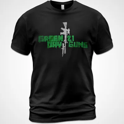 Cotton T-shirt 21 Guns Green Day 21st Century Breakdown Album Tee Billie Joe • $18.95