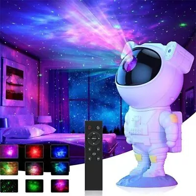 Starry Night Light Galaxy Astronaut Space Buddy Projector + Remote Birthday Gift • $20.93