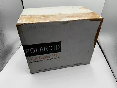 Vintage Polaroid Print Copier 240 With Original Box And Papers • $10