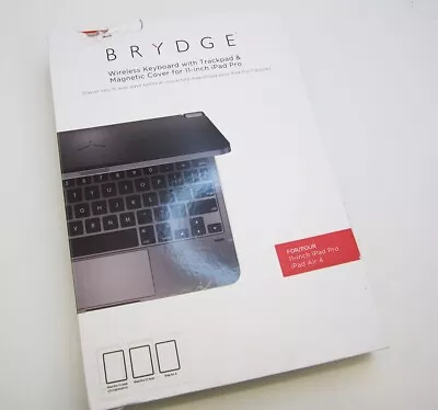 BRYDGE Keyboard For IPad Air (2019) And IPad Pro 11-inch Aluminium Bluetooth • £29.95