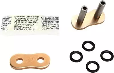 EK 530 ZVX3 Series NX-Ring Chain MLJ Rivet-Type Master Link Gold • $11.63