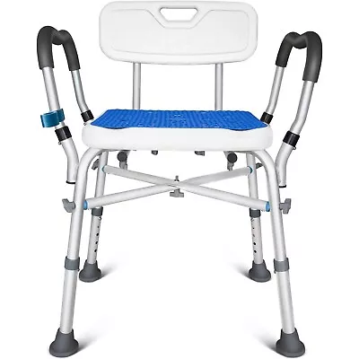 KingPavonini Bath Chair Arms Medical Shower Seat Bariatric Stool Safety 550lbs • $66.65