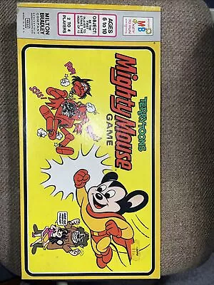 Vintage Terrytoons Mighty Mouse Board Game Milton Bradley #4822 1978 NIB • $24