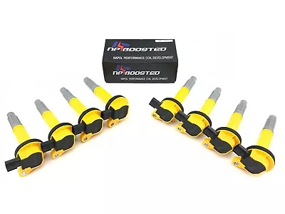 8 HI Output Ignition Coil Packs FOR 11-16 Ford Mustang GT 5.0L V8 F150 F-150 5L • $179.95