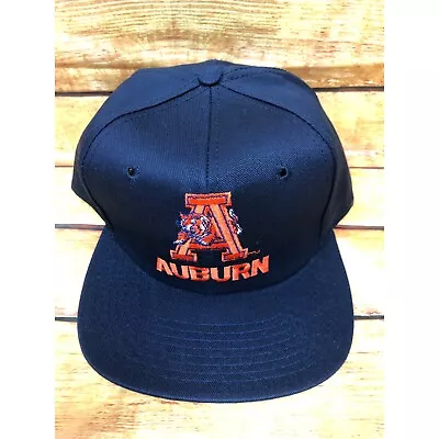 NOS Vintage Auburn University Tigers Snapback Hat Twins Enterprise F43 • $24.99