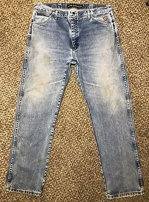 WRANGLER FR 13Original FR13MMS HRC2 2112 Fire Flame Resistant Work Jeans 36x32 • $21.99