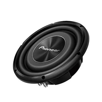 Pioneer TS-A2500LS4 1200 W Max 10  Single 4-Ohm SVC Shallow Mount Car Subwoofer • $109.99