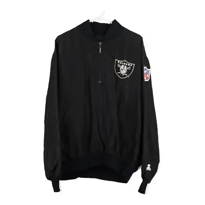 Las Vegas Raiders Pro Line Jacket - XL Black Nylon • £64.70