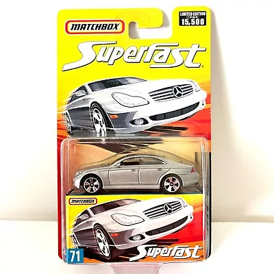 Matchbox 2006 Superfast Mercedes-Benz CLS 500 #71 Limited Edition Premium • $28.99