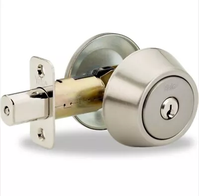 Yale D981N01 Deadbolt Satin Nickel Heavy-Duty YR83 DB 619 #18 • $35