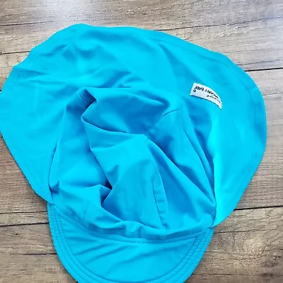 VAENAIT Baby Original Unisex Blue Flap 50+ UV Swim Hat Sz Large 4-7 Years • $8.99