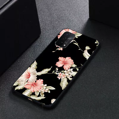 $15.20 • Buy For OPPO A78 5G A57s A77 A98 Case Cover Soft Silicone Shrimp Red Blooming Flower