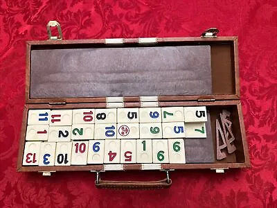 Vintage Rummikub Game Set Incomplete 101 Tiles 4 Boards • $29.99