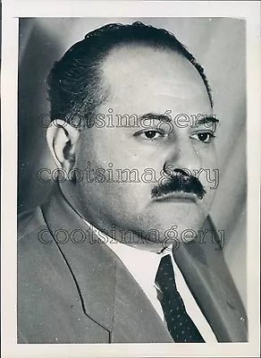 1953 Dr Moshe Sneh Of Israel Mapam Leader Press Photo • $15