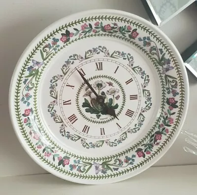 £18 • Buy Portmeirion Botanic Garden 1972 Daisy Wall Clock Plate 10.5  Diameter.