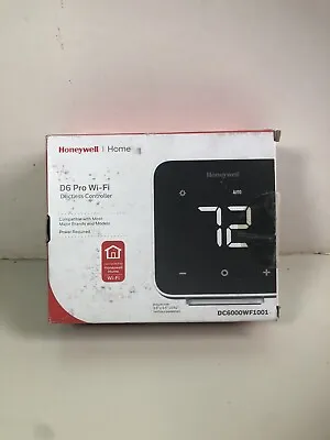 $14.99 • Buy Honeywell D6 Pro Wifi Ductless Controller Programmable Thermostat DC6000WF1001