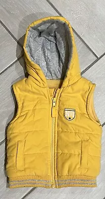 Yellow Boys Gilet Age 3-6 Months From George Asda  • £2.50