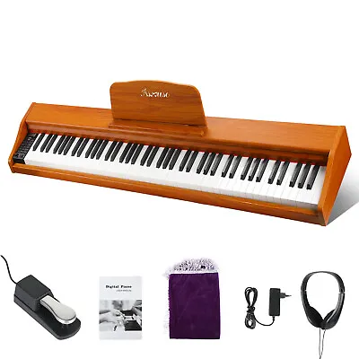 Asmuse 88 Key Digital Piano Full-Size Semi-Weighted Keys Electric Keyboard Piano • $216.99