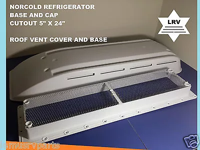 $69 • Buy Norcold  Refrigerator Vent Cover With Base For RV Camper, Motorhome, 5th Wheel. 