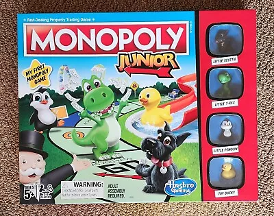 Monopoly Junior Hasbro Gaming 2017 Board Game • $13