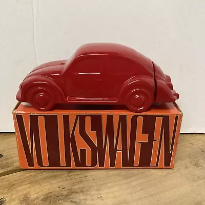 VINTAGE 1971 AVON RED VOLKSWAGEN DECANTER In ORIGINAL BOX - EMPTY • $30