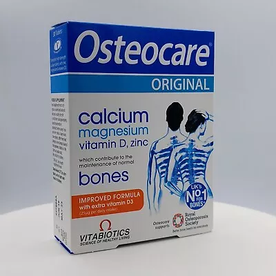 £3.99 • Buy Vitabiotics Osteocare Original 30 Tablets, Calcium, Magnesium, Vitamin D, Zinc
