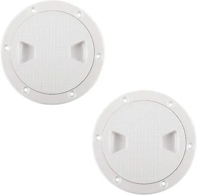 2 Packs 4  Boat Marine Round Inspection Hatch Deck Plate Hatch Access Lid • $19.99