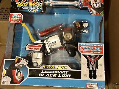 Voltron 84 CLASSIC Legendary Black Lion DELUXE Action Figure Vehicle • $65.99