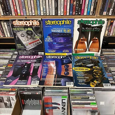 $29.99 • Buy LOT OF 6 STEREOPHILE MAGAZINES (January 1996 - June 1996)  [Magazine, VG]