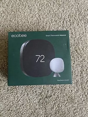 Ecobee Smart Thermostat Premium (EB-STATE6-01)  With Voice Assist & SmartSenor • $170