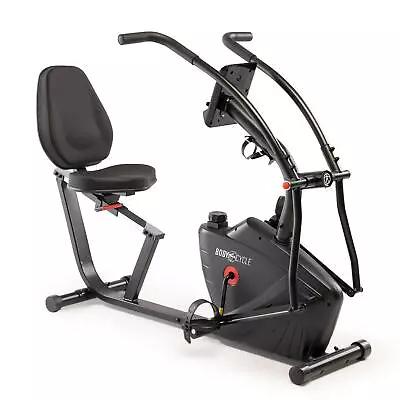 Recumbent Bike Dual Action Exercise Bike With Arms | Body Cycle By Marcy JX-7301 • $376.99