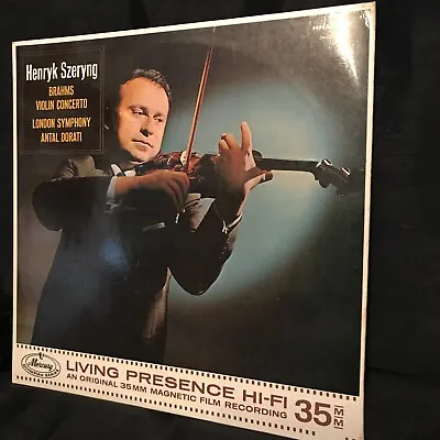 Henryk Szeryng - Brahms Violin Concerto Mercury Living Presence Mma 11184 +audio • £20