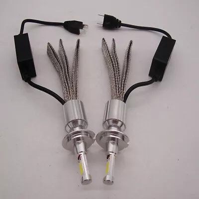 2X H7 CREE LED Headlight Kit Lamp Bulbs Globes High Low Beam Upgrade 180 18000LM • $32.10