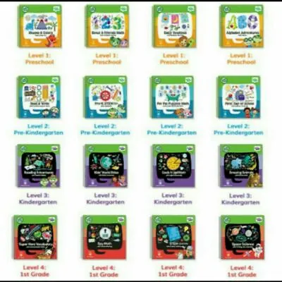 £7.99 • Buy LeapFrog LeapStart Books - Complete Library Level 1 To 4 (age 2-7 Years)