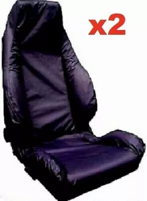 2 X CAR SEAT COVERS FITS MK2/3 VW GOLF GTI 16V VR6 G60 RALLYE JETTA RECARO SEATS • $113.48