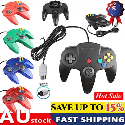 New!Wired Controller Joystick Compatible With Nintendo 64 N64 Video Game Console • $7.99