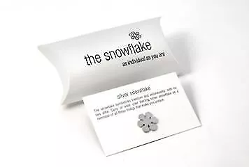 Sterling Silver Snowflake - Tales From The Earth - Pillow Pack • £11