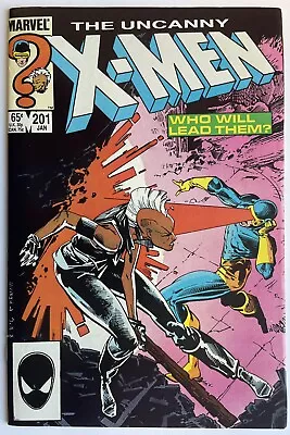 Uncanny X-Men #201 (1986) Birth Of Nathan Summers AKA Cable • $12.57