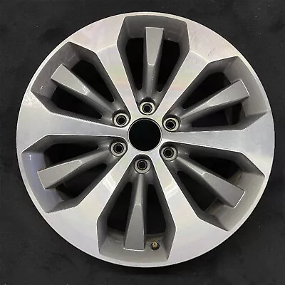 20  Ford F150 OEM Wheel Machined Charcoal 17-20 Original Rim HL3Z1007C 10006B • $209.98