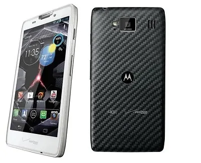 Motorola Droid RAZR HD XT926 White (Verizon)Smartphone 4G Cell Phone Page Plus • $98.96