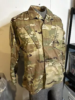 US Army Combat Jacket Top  OCP  SMALL Long Multicam • $22.76