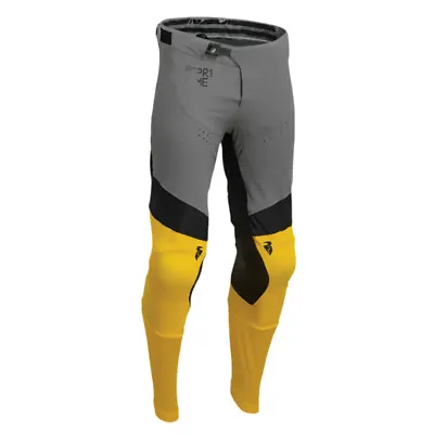 Thor Prime Strike Gray Black And Lemon MX Off Road Pants Men's Sizes 28 - 40 • $64.99