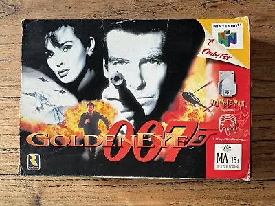 Goldeneye 007 Nintendo N64 AUS PAL Version Boxed With Manual🔥HOT GAME🔥 • $110