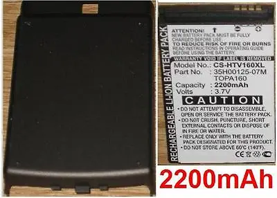 2200mAh Type 35H00125-07M Case + Battery BA S360 TOPA160 For MDA Compact V • £26.63